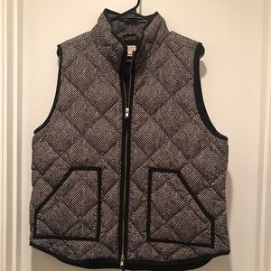J. Crew Herringbone Vest size XL